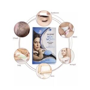 Non Woven Wax Strips 250 Pieces, Body and Facial Wax Strips for Hair Removal New